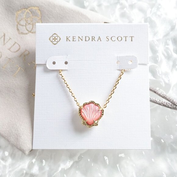 Kendra Scott Jewelry - Kendra Scott - Brynne Gold Blush Ivory Mother-of-Pearl Shell Necklace - new